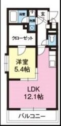 クロワッサンの物件間取画像